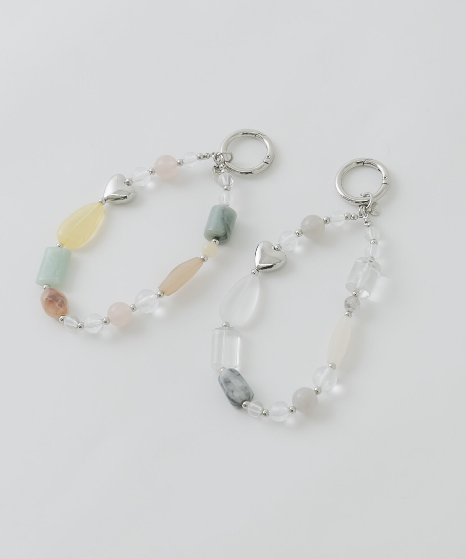 SMELLY「クリアビーズモチーフキーチェーン」|チャーム・キーホルダー|