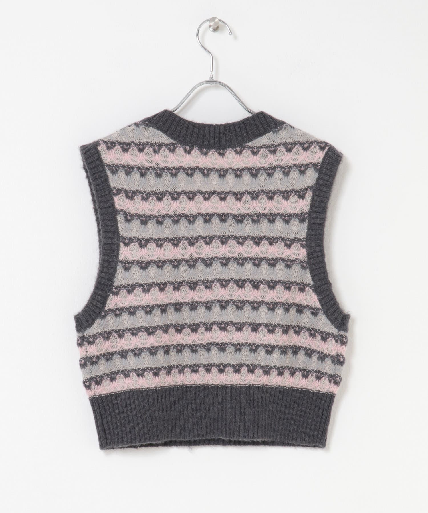  「シアージャガードニットベスト」|ベスト・ジレ|