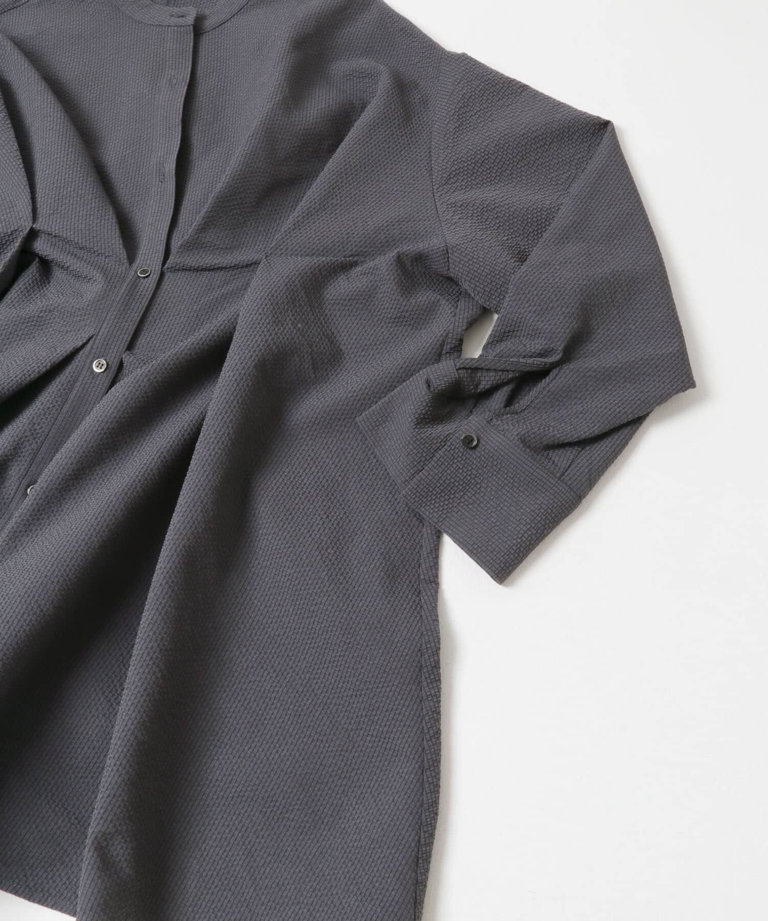  「ウエストタックロングシャツ」|シャツ・ブラウス|