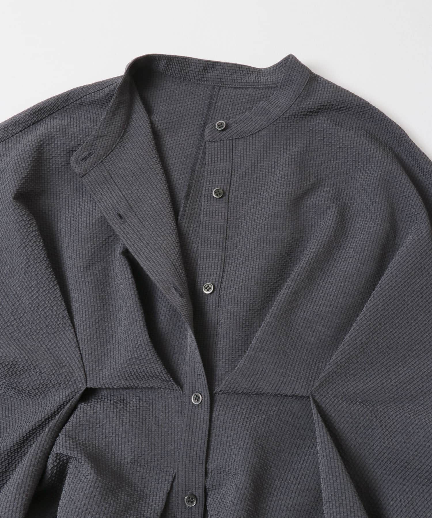  「ウエストタックロングシャツ」|シャツ・ブラウス|