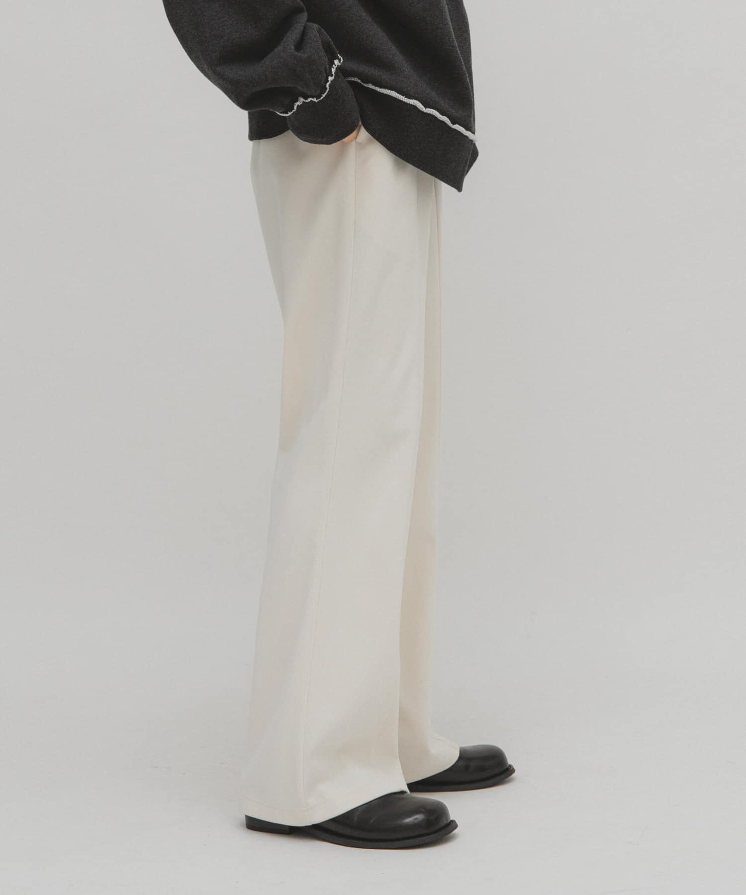  「イージーフレアパンツ」|その他|アイボリー