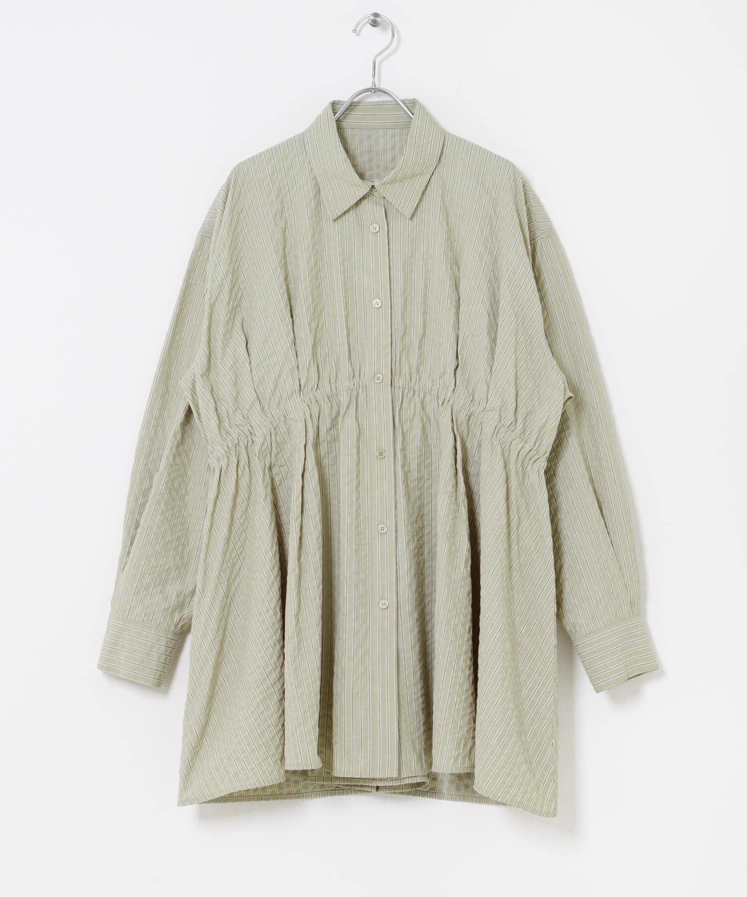  「アシメギャザータックミニワンピース」|ワンピース|