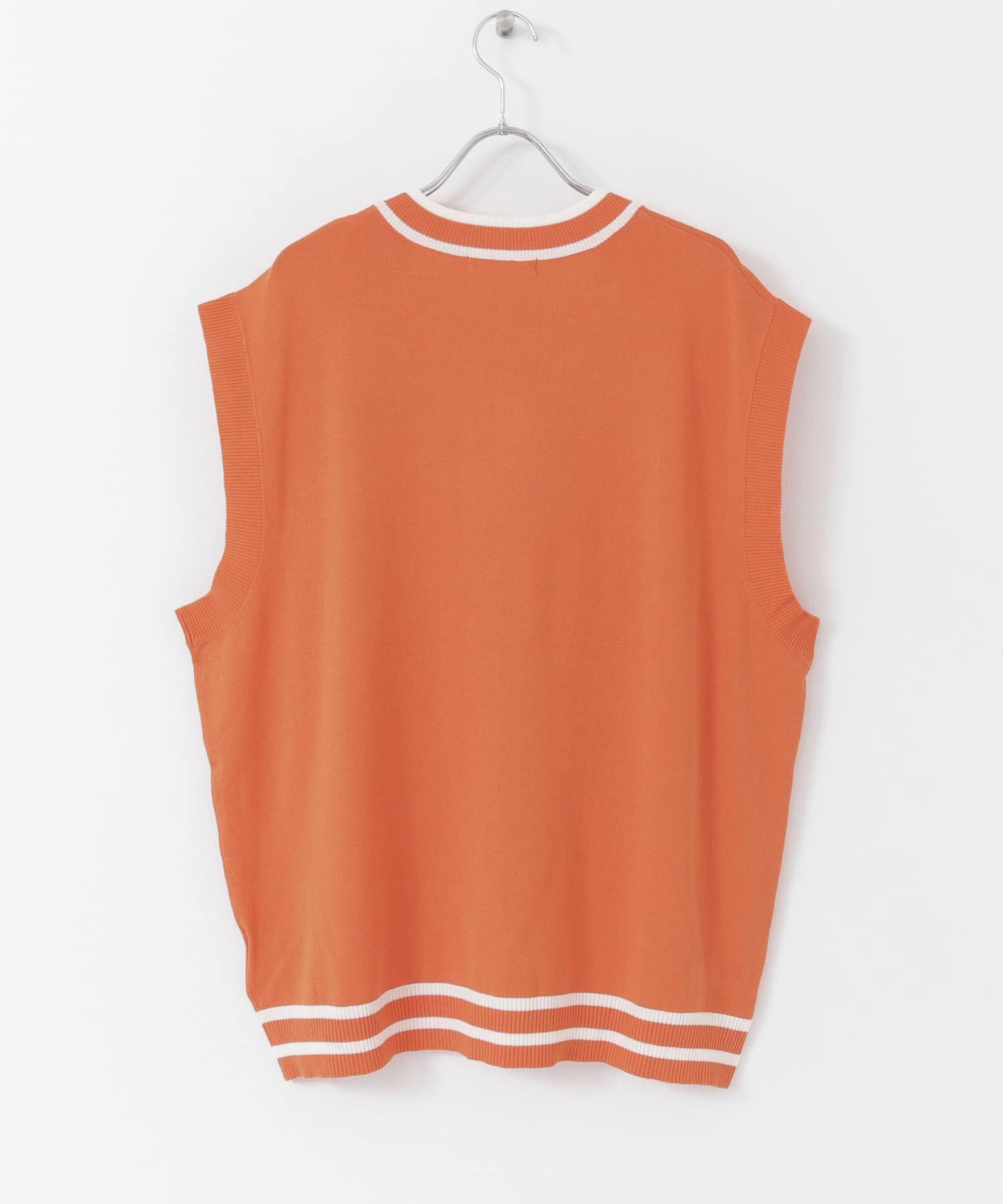 SENSE OF PLACE by URBAN RESEARCH「配色カラーサマーニットベスト」|ニット・セーター|