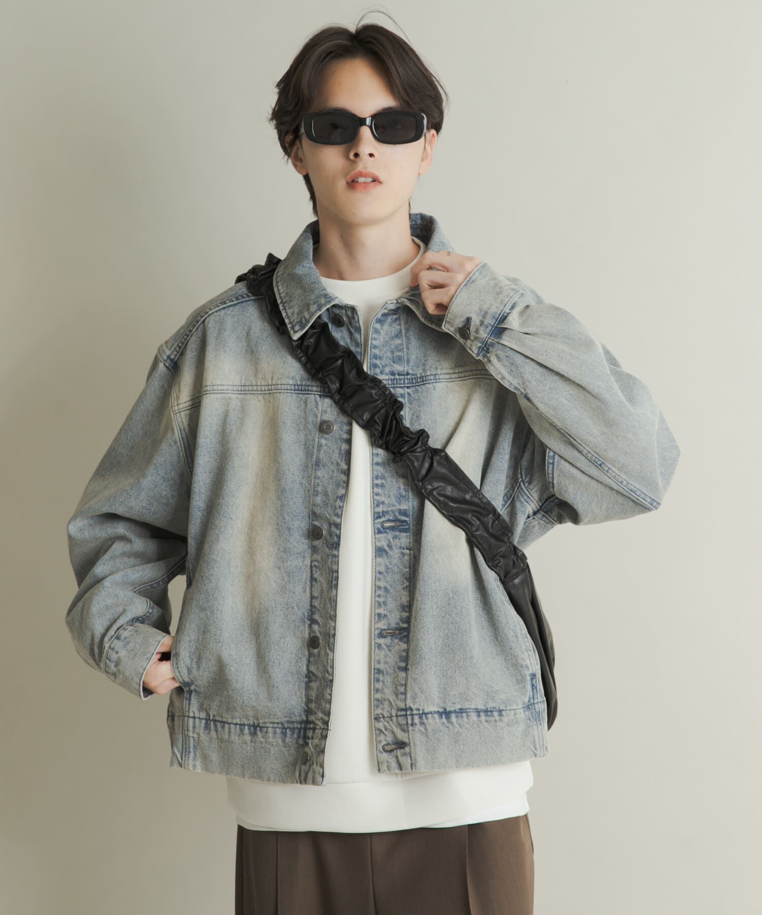 SENSE OF PLACE by URBAN RESEARCH「コクーンショルダーバッグ」|ショルダー・メッセンジャー|