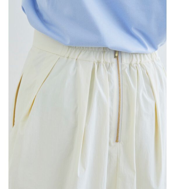 le.coeur blanc「タックギャザーコクーンスカート」|スカート|