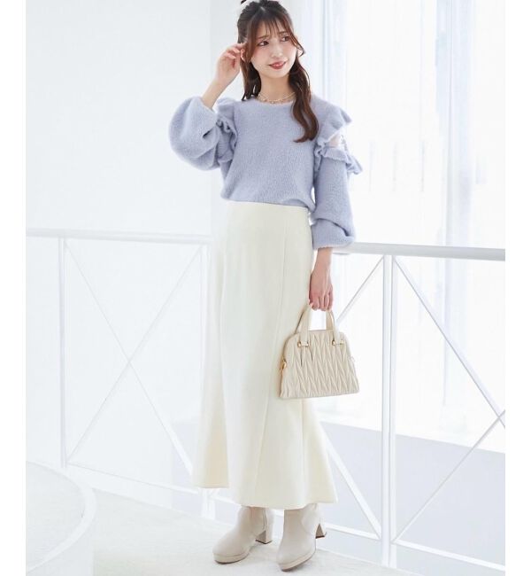  「フカフカヒールストレッチブーツ」|ショートブーツ|