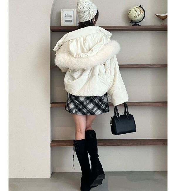  「&infin;2way中綿フードブルゾン」|ブルゾン・スタジャン|