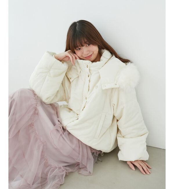  「&infin;2way中綿フードブルゾン」|ブルゾン・スタジャン|