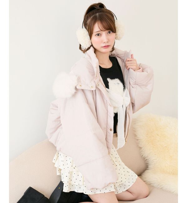  「&infin;2way中綿フードブルゾン」|ブルゾン・スタジャン|