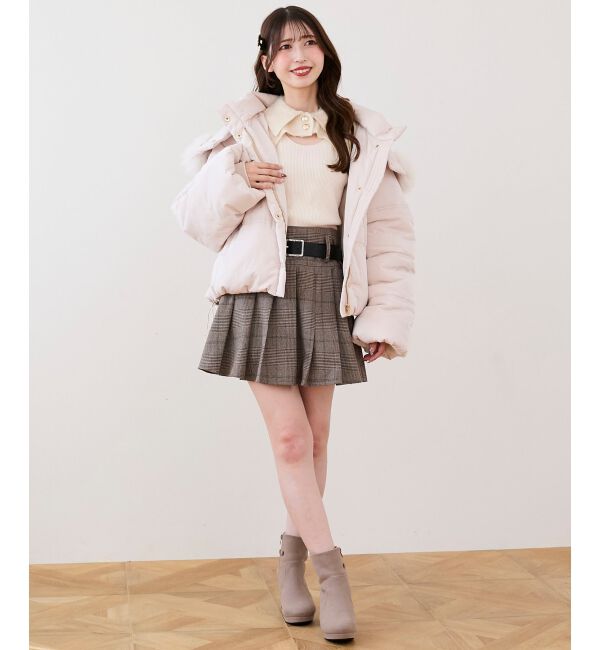  「&infin;2way中綿フードブルゾン」|ブルゾン・スタジャン|