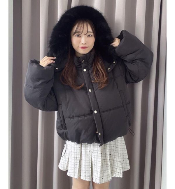  「&infin;2way中綿フードブルゾン」|ブルゾン・スタジャン|