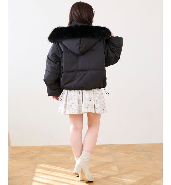  「&infin;2way中綿フードブルゾン」|ブルゾン・スタジャン|