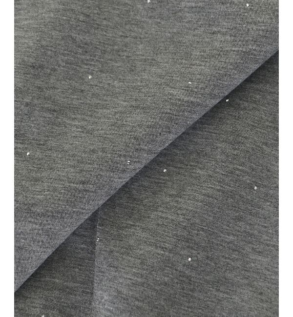  「ドロストリボンラインストーンパーカー」|パーカー|