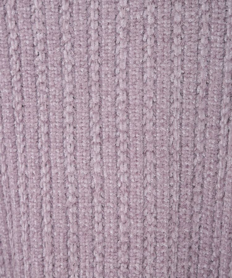 earth music&ecology「透かしベロアモールプルオーバー」|ニット・セーター|