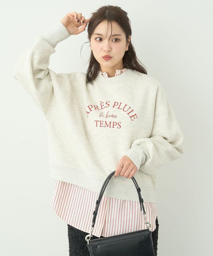 earth music&ecology「アソートロゴショートスウェット」|スウェット・ジャージ|