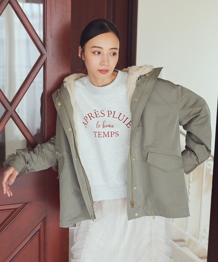 earth music&ecology「アソートロゴショートスウェット」|スウェット・ジャージ|