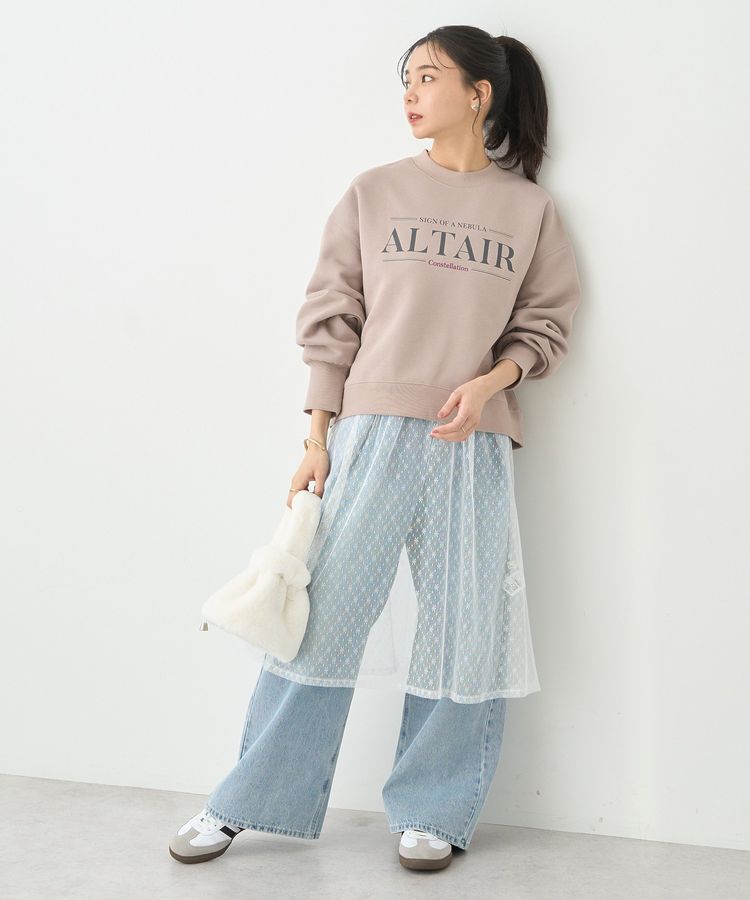 earth music&ecology「アソートロゴショートスウェット」|スウェット・ジャージ|