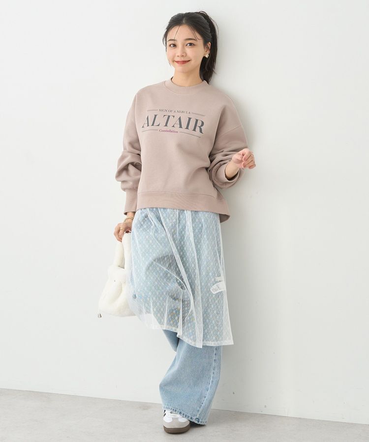 earth music&ecology「アソートロゴショートスウェット」|スウェット・ジャージ|