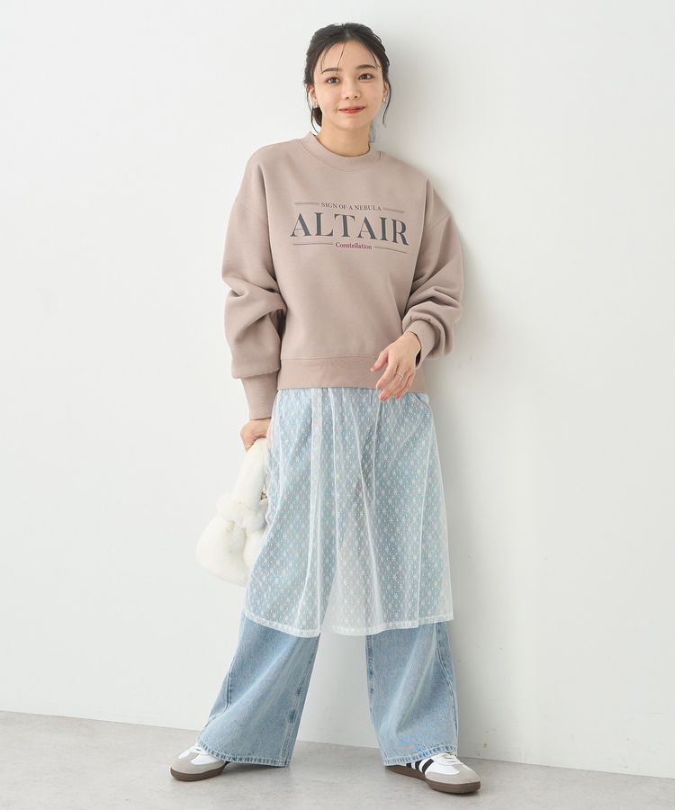 earth music&ecology「アソートロゴショートスウェット」|スウェット・ジャージ|