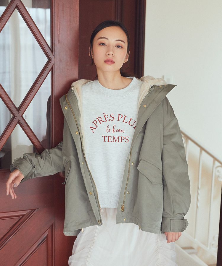 earth music&ecology「アソートロゴショートスウェット」|スウェット・ジャージ|