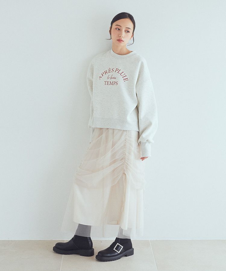 earth music&ecology「アソートロゴショートスウェット」|スウェット・ジャージ|