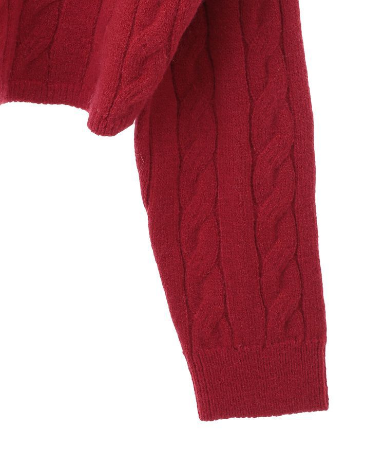 earth music&ecology「ケーブルニットプルオーバー」|ニット・セーター|