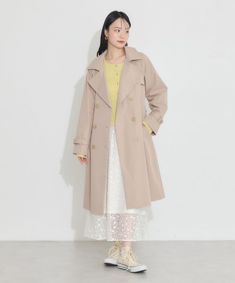 earth music&ecology「シルバープチ釦リブニットカーディガン」|カーディガン|