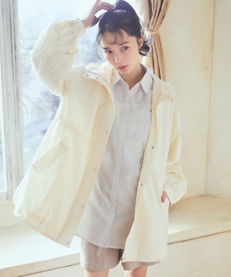 earth music&ecology「2wayショルダードロストリボンシャツ」|シャツ・ブラウス|