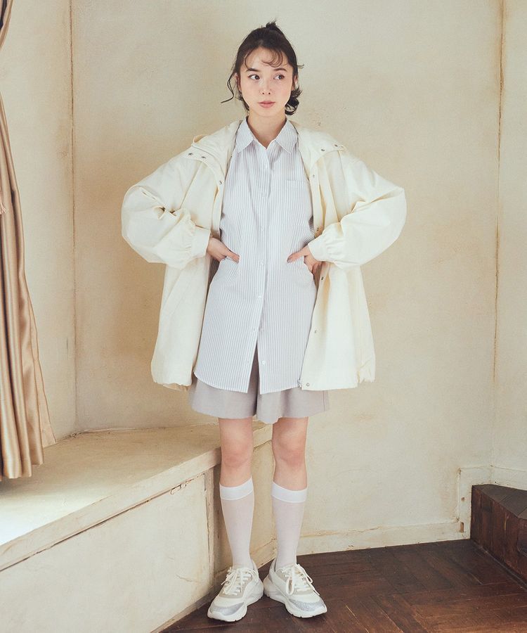 earth music&ecology「2wayショルダードロストリボンシャツ」|シャツ・ブラウス|