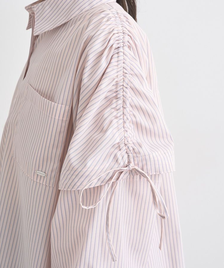 earth music&ecology「2wayショルダードロストリボンシャツ」|シャツ・ブラウス|