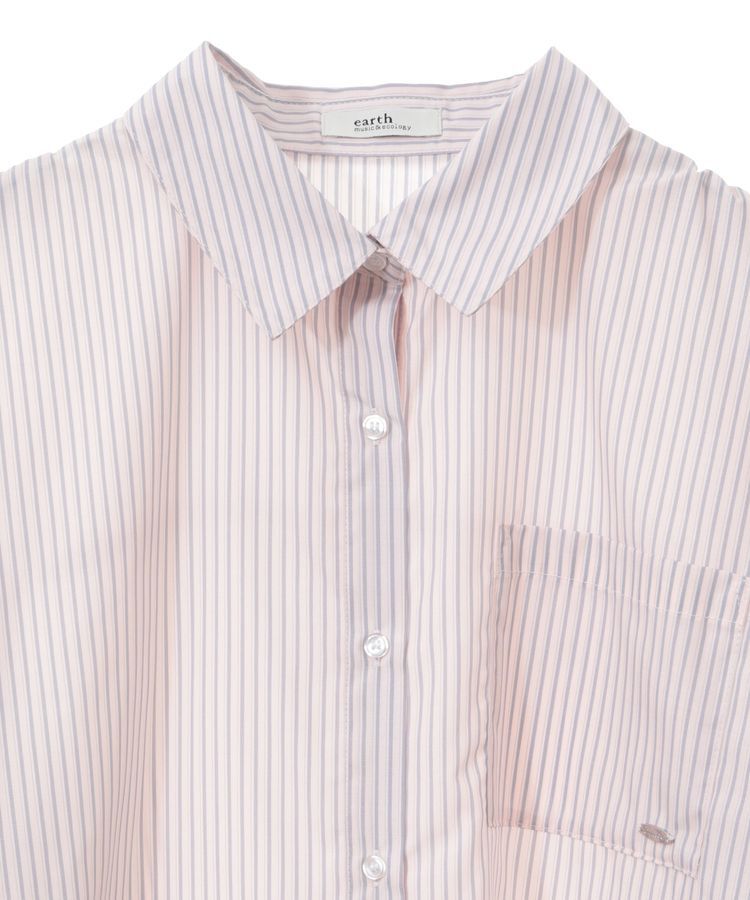 earth music&ecology「2wayショルダードロストリボンシャツ」|シャツ・ブラウス|