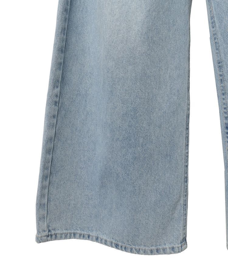 earth music&ecology「タックホックデニムパンツ」|デニム|