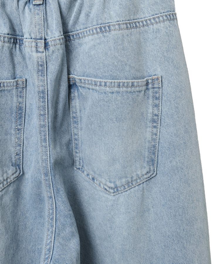 earth music&ecology「タックホックデニムパンツ」|デニム|