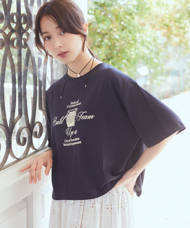 earth music&ecology「CollegeショートT」|Tシャツ・カットソー|