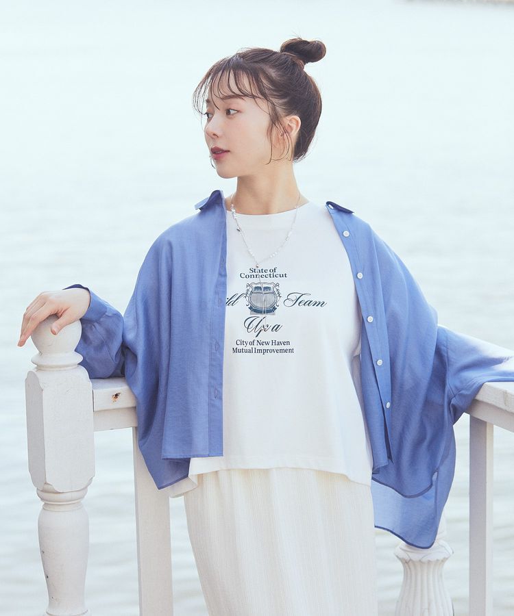 earth music&ecology「CollegeショートT」|Tシャツ・カットソー|