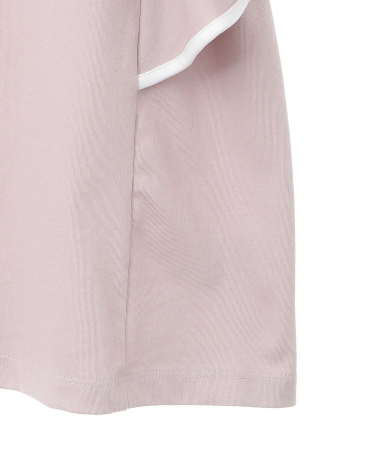 earth music&ecology「パイピングフレアスリーブカットソー」|Tシャツ・カットソー|