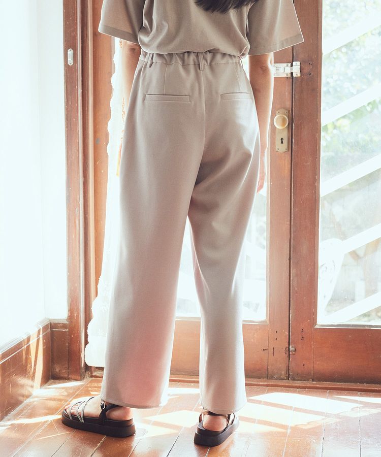 earth music&ecology「タックストレートパンツ」|その他|