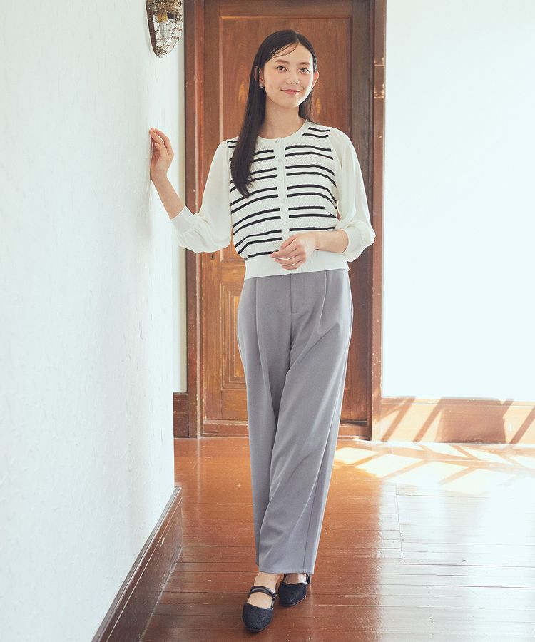 earth music&ecology「タックストレートパンツ」|その他|