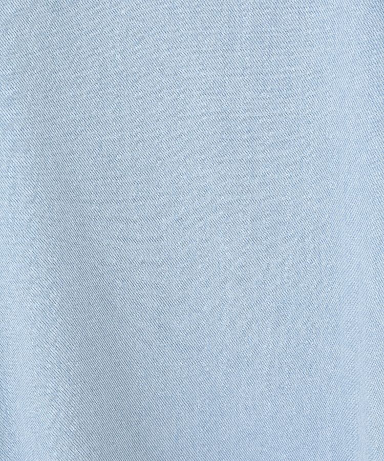 earth music&ecology「フロントボタンデニムキャミドレ」|ワンピース|