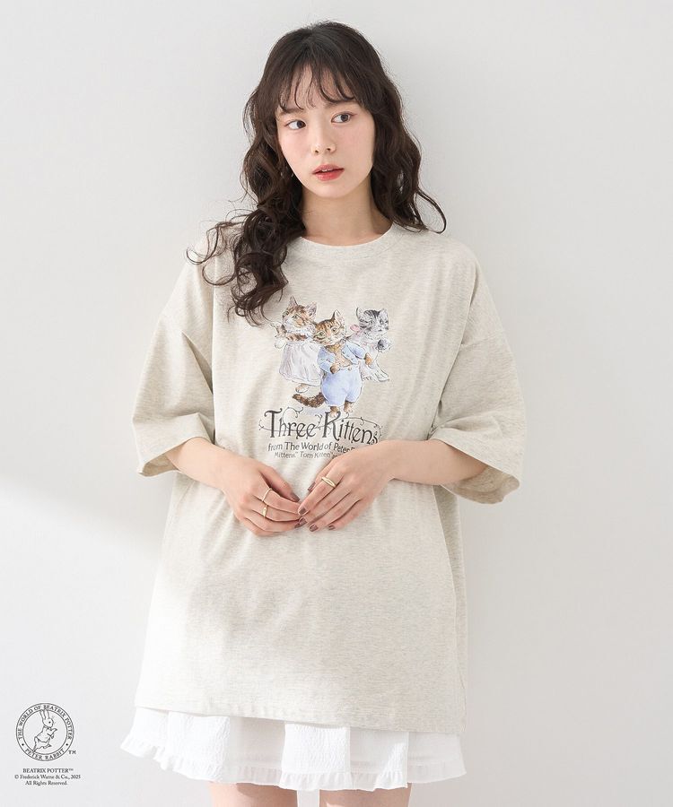 earth music&ecology「PeterRabbit(TM)/earth こねこのトムＴ」|Tシャツ・カットソー|