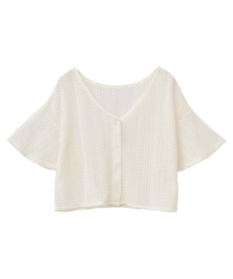 earth music&ecology「SET2点レースカーディガン＋レイヤードインナー」|カーディガン|