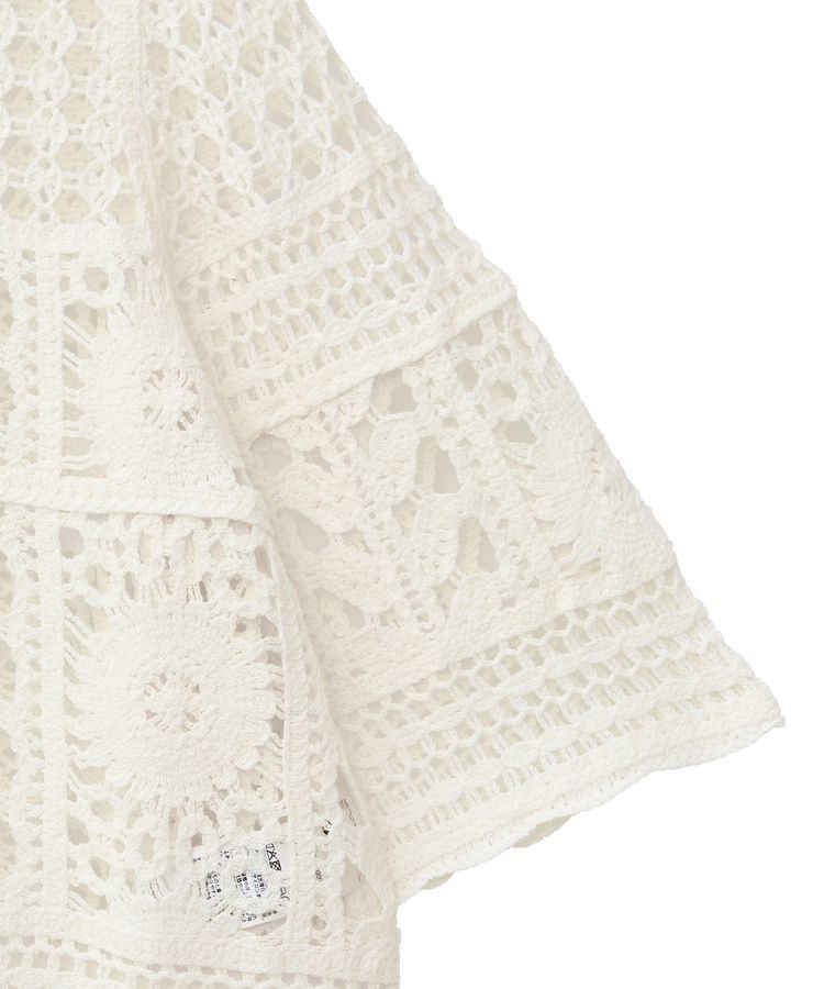 earth music&ecology「クロシェ風プルオーバー」|Tシャツ・カットソー|