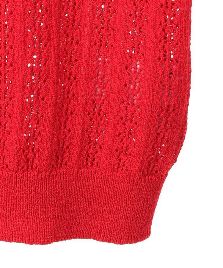 earth music&ecology「透かしニットプルオーバー」|ニット・セーター|