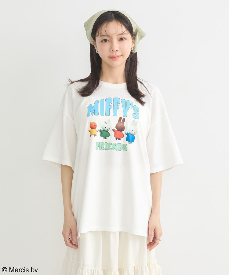 earth music&ecology「miffy/earth ミッフィーフレンズアニメーションT」|Tシャツ・カットソー|