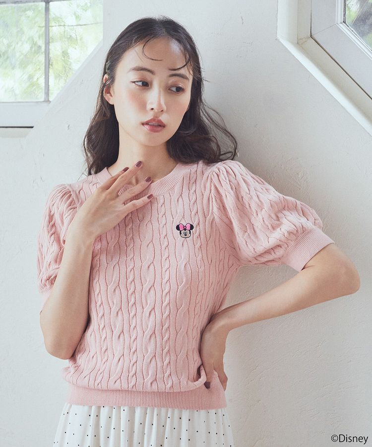 earth music&ecology「<Disney>松本セイジ 刺繍ニット」|ニット・セーター|