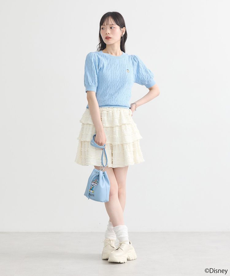 earth music&ecology「<Disney>松本セイジ 刺繍ニット」|ニット・セーター|