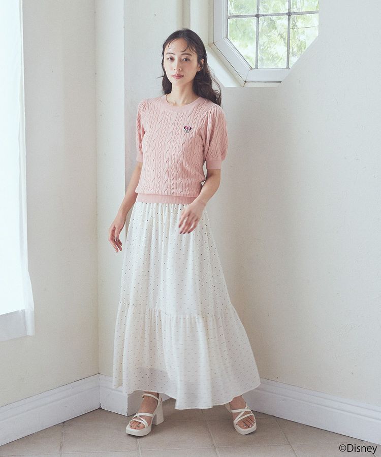 earth music&ecology「<Disney>松本セイジ 刺繍ニット」|ニット・セーター|