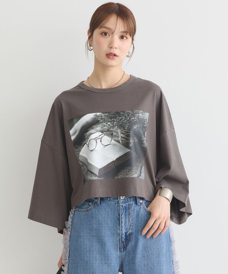 earth music&ecology「アソートプリントワイドTee」|Tシャツ・カットソー|