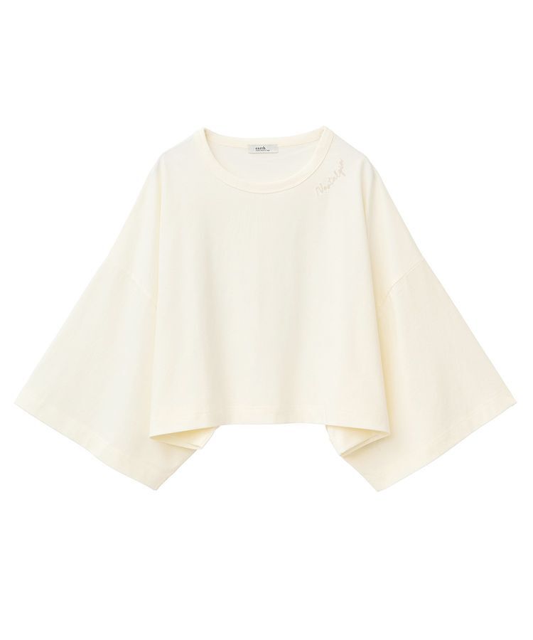 earth music&ecology「アソートプリントワイドTee」|Tシャツ・カットソー|Cream