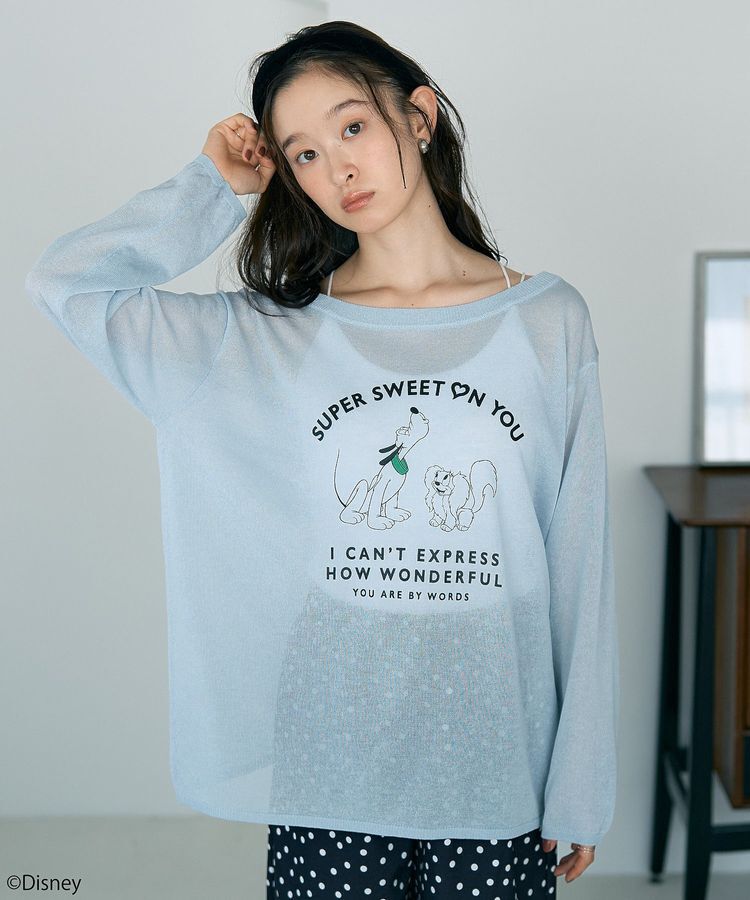 earth music&ecology「Pluto/シアーニット」|ニット・セーター|Sax